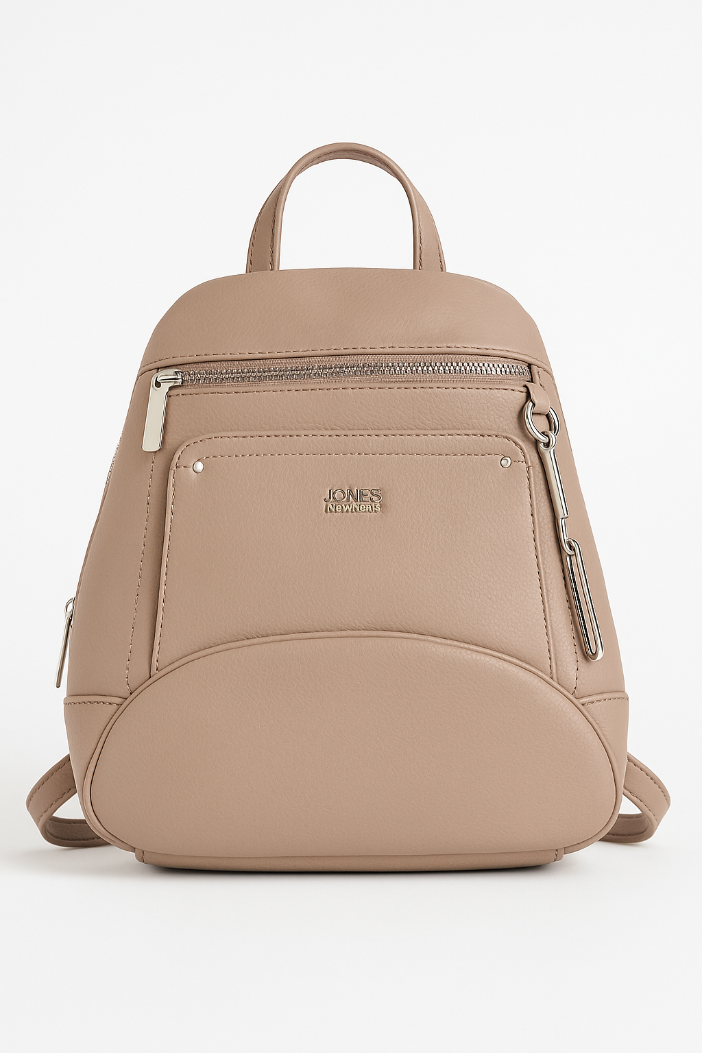 Jones New York Pink Pebbled Leather Backpack