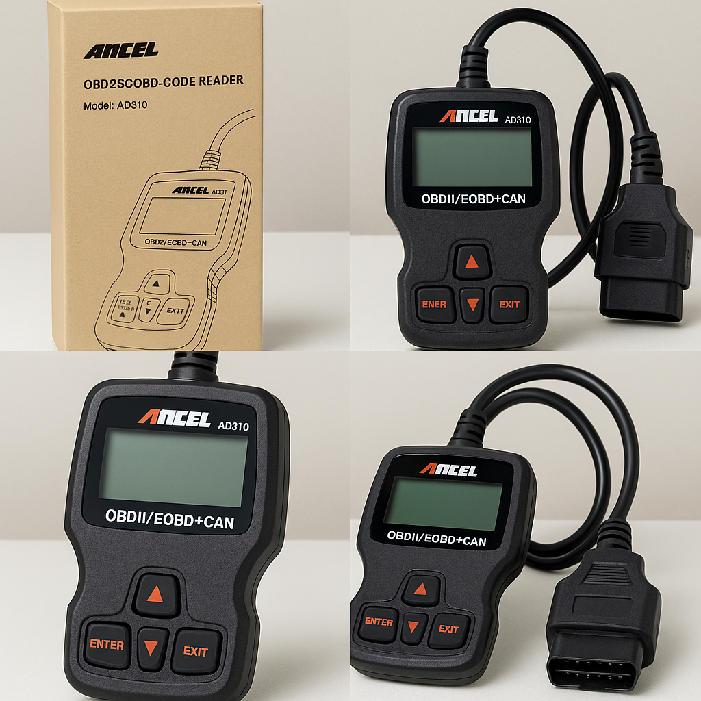 ANCEL AD310 OBD2/EOBD+CAN Auto Code Reader — Check Engine Diagnostic Scanner