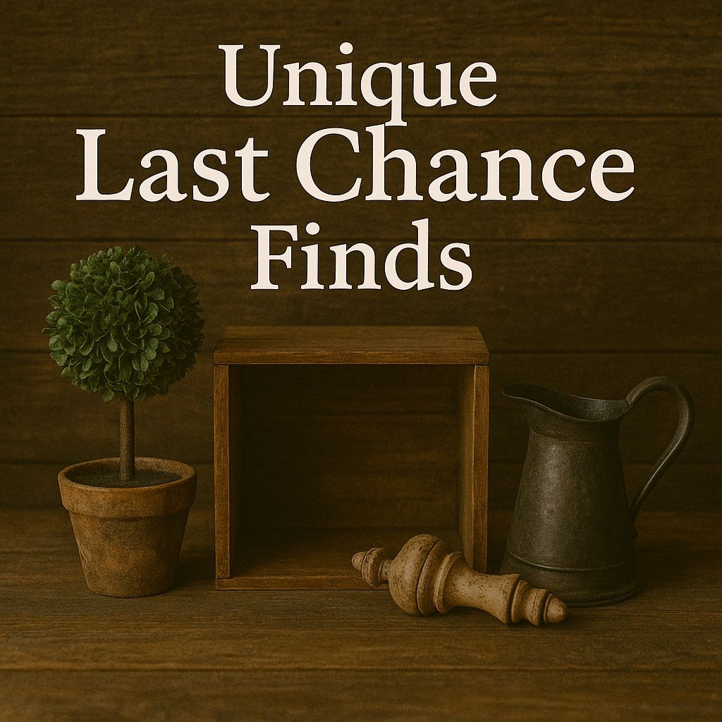 Unique Last Chance Finds