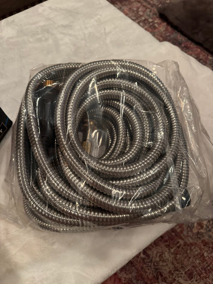 New Bionic Steel Pro 50ft Heavy Duty Steel Garden Hose – Kink-Resistant, Durable & Flexible