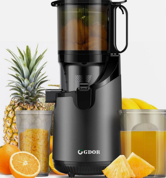 GDOR Self-Feeding Slow Juicer | Cold Press | Brand New in Box