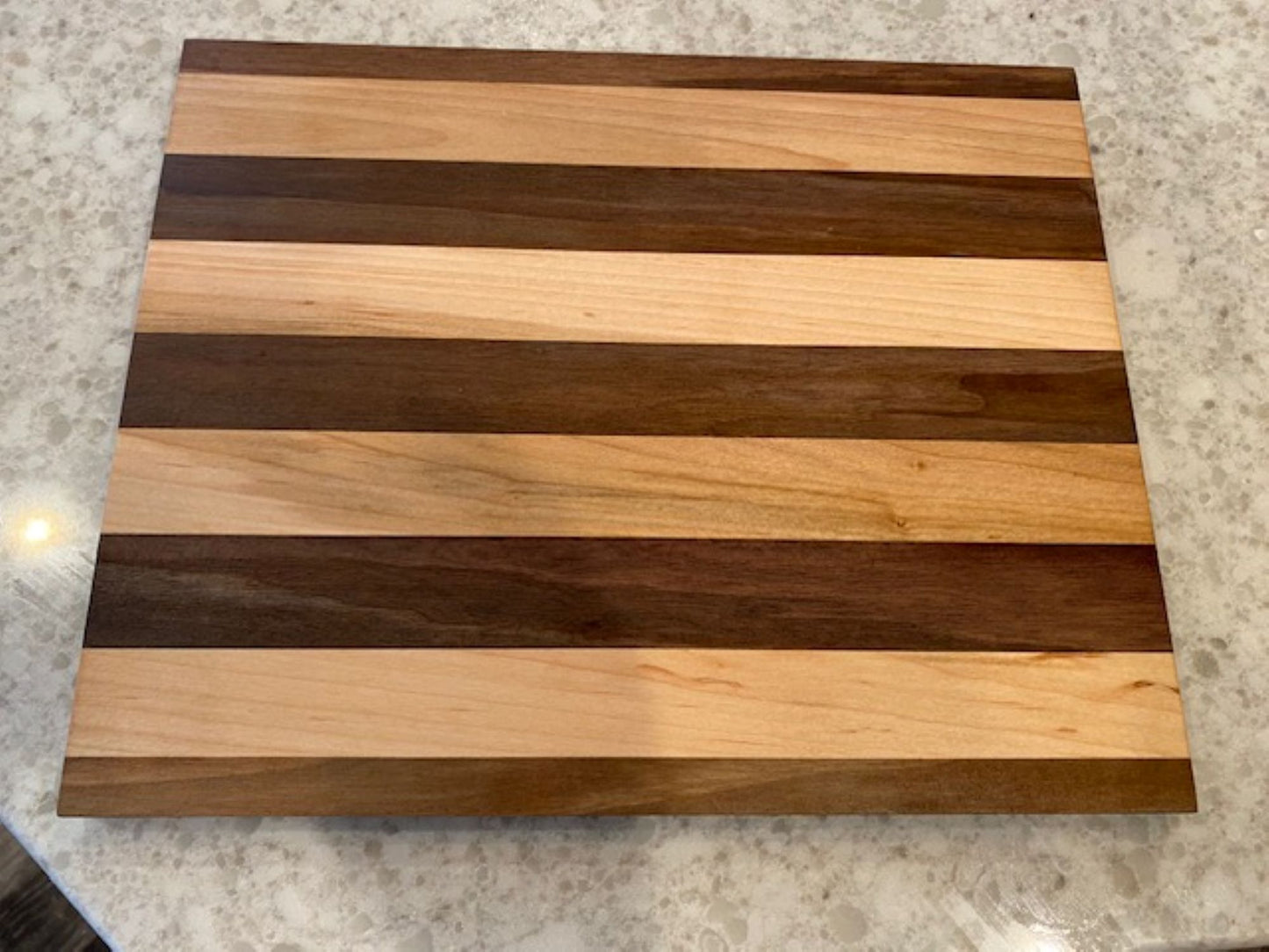 Board 07.06 Black Walnut & Maple Cutting Board | 11” x 14”