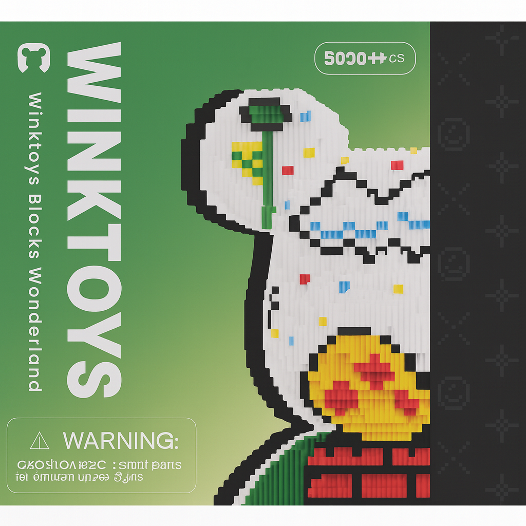 WinkToys Blocks Wonderland 5000+ PCS Building Set – STEM Toy