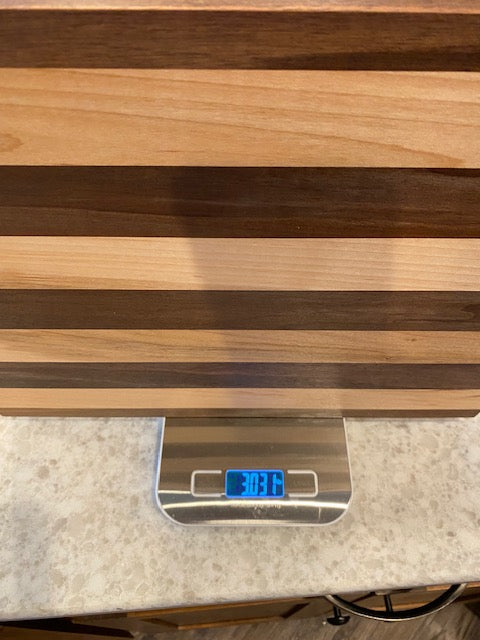 Board 07.06 Black Walnut & Maple Cutting Board | 11” x 14”