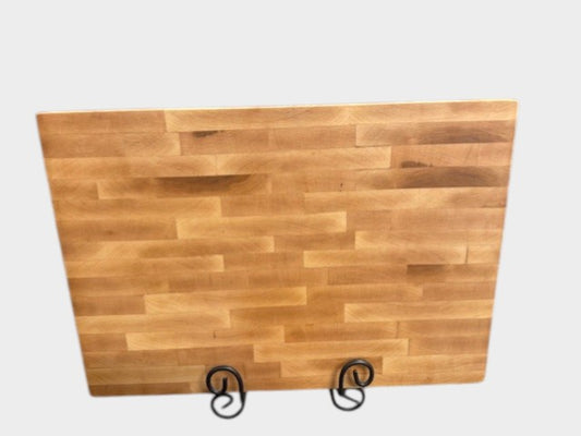 Board 07.51  End Grain Hard Maple Cutting Board – Artisan Butcher Block 16" x 12"