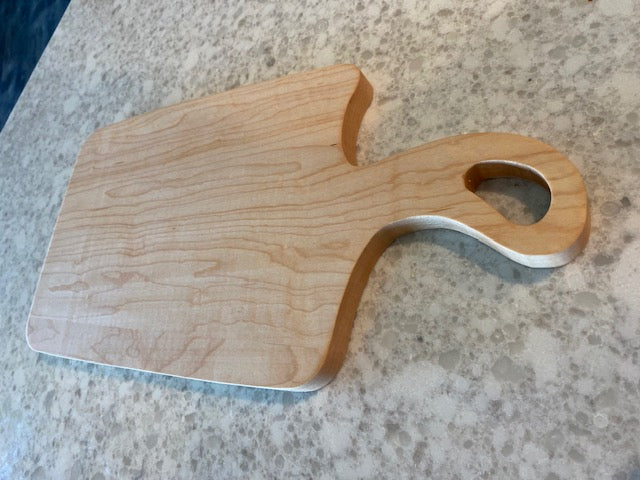 Board 07.18 Maple Paddle Cutting & Serving Board | Style #18