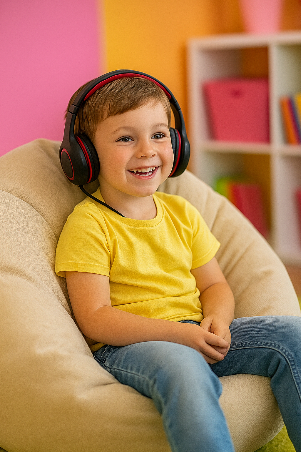 EarFun Kids Wired Headphones – Volume Limited Safety Sound – Brand New in Box