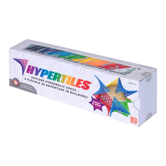 HyperTiles building set - open box, brand new, colorful geometric construction toy