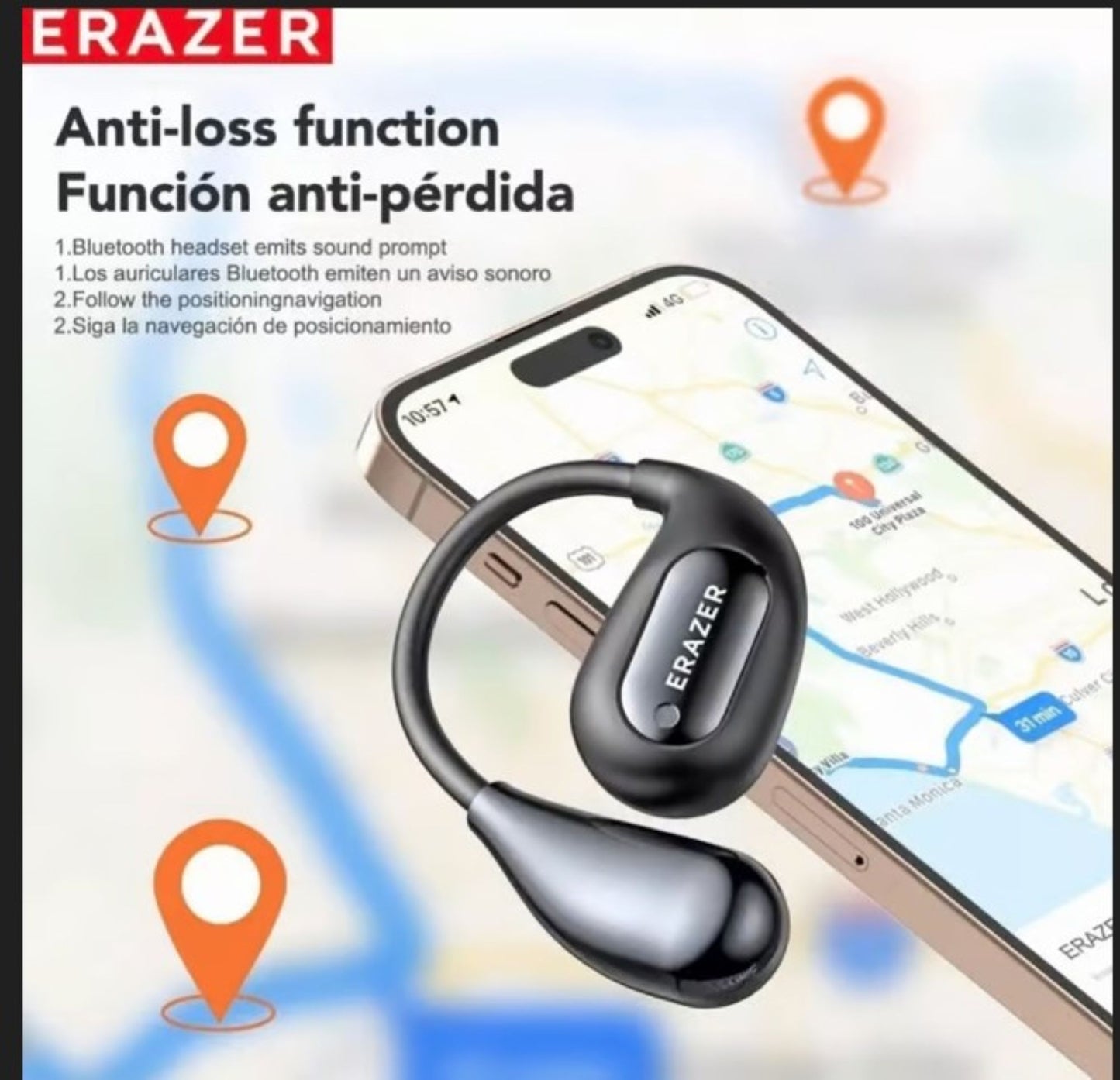 ERAZER XP7 OWS AI-Translation Wireless Earbuds