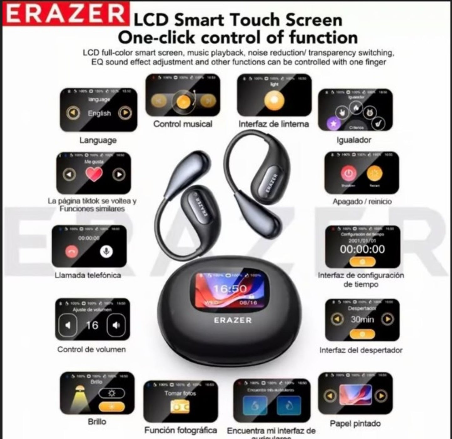 ERAZER XP7 OWS AI-Translation Wireless Earbuds