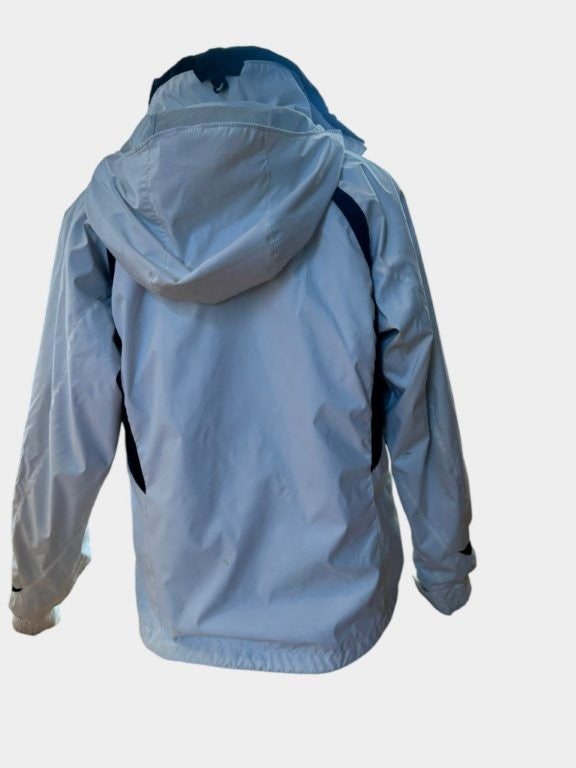 Columbia Women’s Interchange Jacket – White Hooded Shell w/ Fleece Liner (Size M)