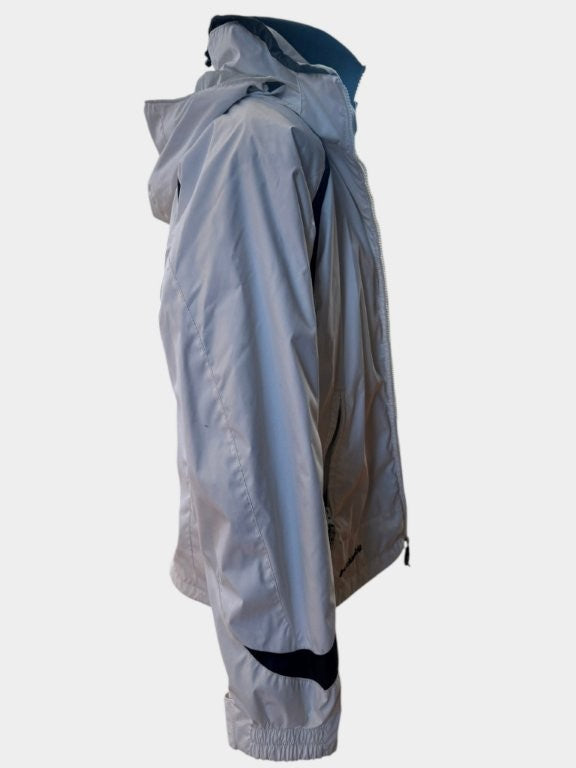 Columbia Women’s Interchange Jacket – White Hooded Shell w/ Fleece Liner (Size M)