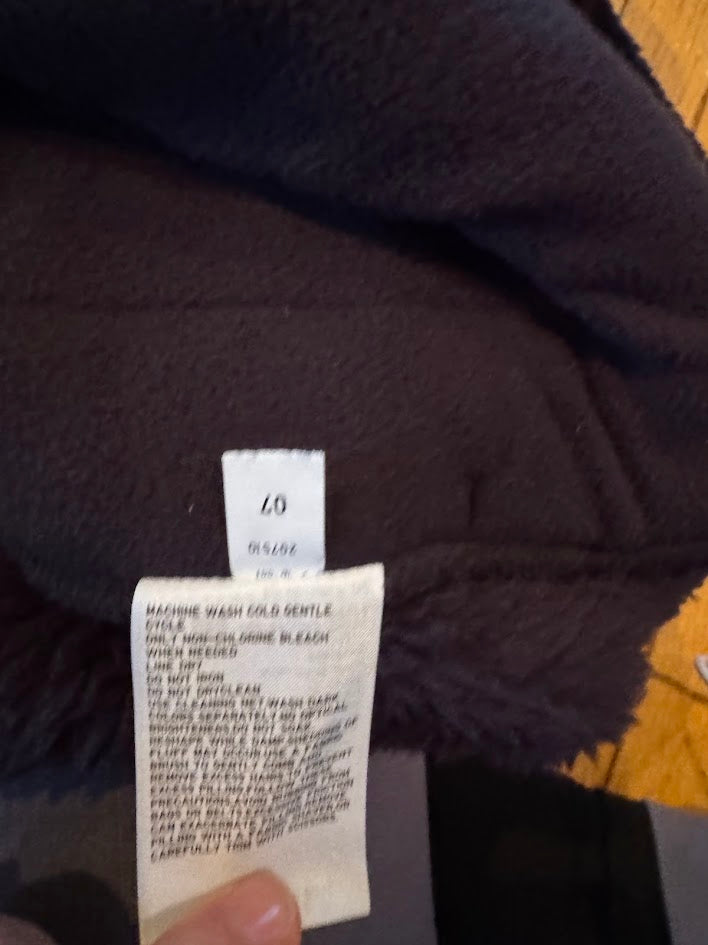 Uniqlo x Marimekko HEATTECH Matching Set Navy Fleece Jacket & Turtleneck Women’s Small
