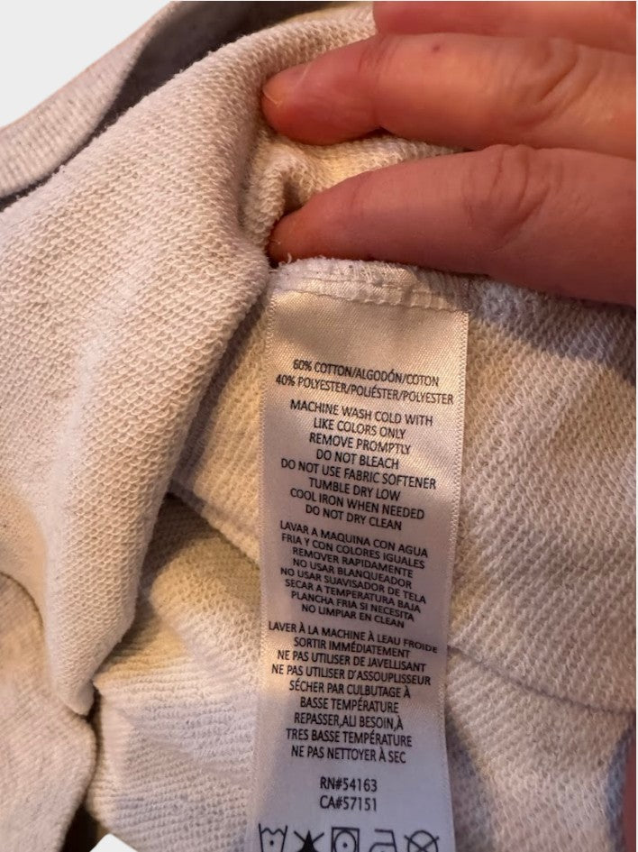 Calvin Klein Performance Gray Logo Sweatshirt Women’s Medium Crewneck Pullover