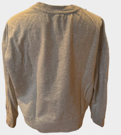 Calvin Klein Performance Gray Logo Sweatshirt Women’s Medium Crewneck Pullover
