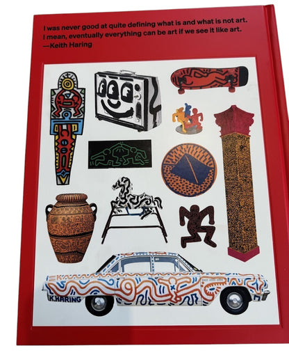 Keith Haring in 3D Hardcover Coffee Table Art Book by Larry Warsh & Glenn Adamson