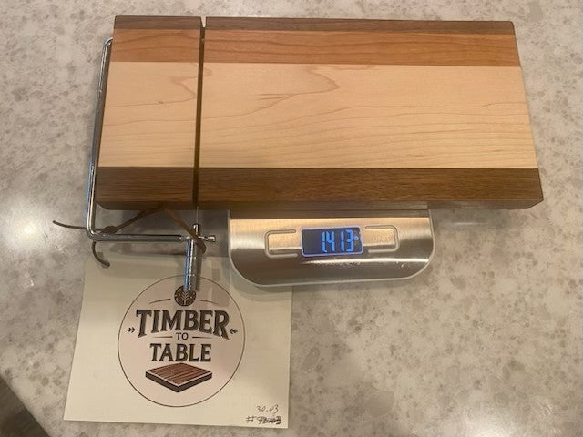 Board 07.30.03 Hardwood Cutting Board with Counter Clamp | Style #30.03