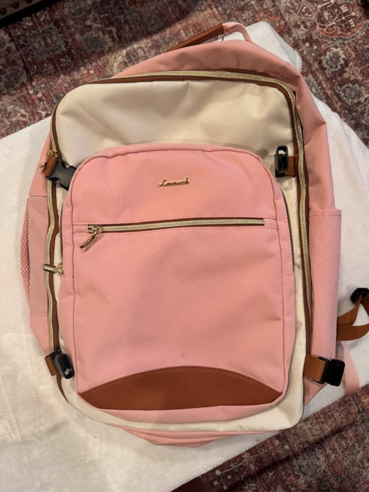 LOVEVOOK Pink Backpack – Brand New, Stylish & Lightweight – Ideal for School, Work, or Travel