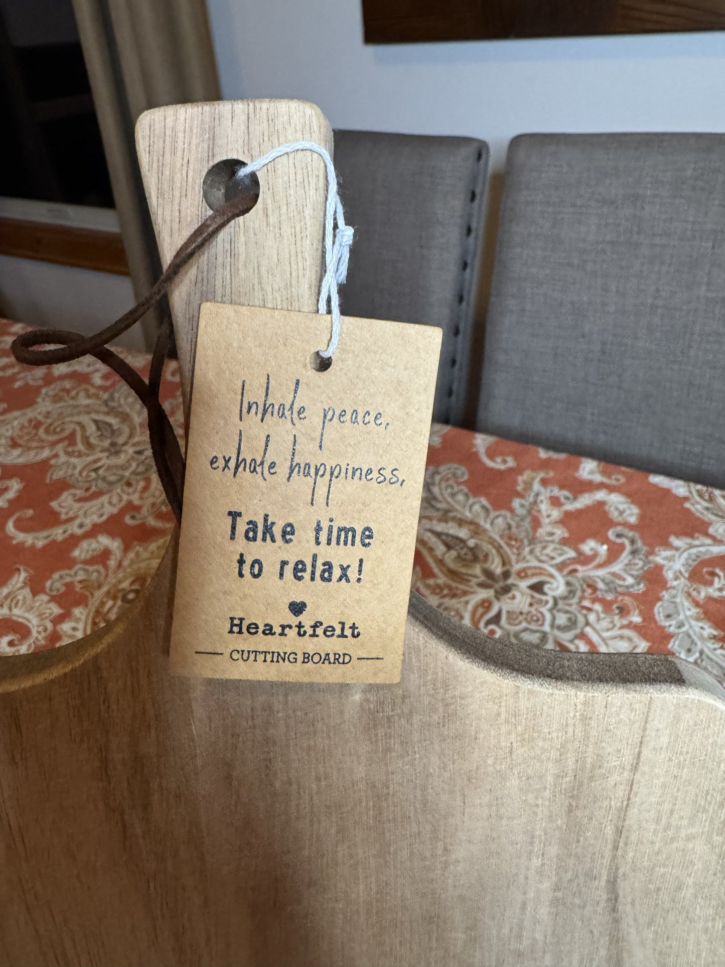 Rustic “B.E.A.C.H. – Best Escape Anyone Can Have” Decorative Cutting Board