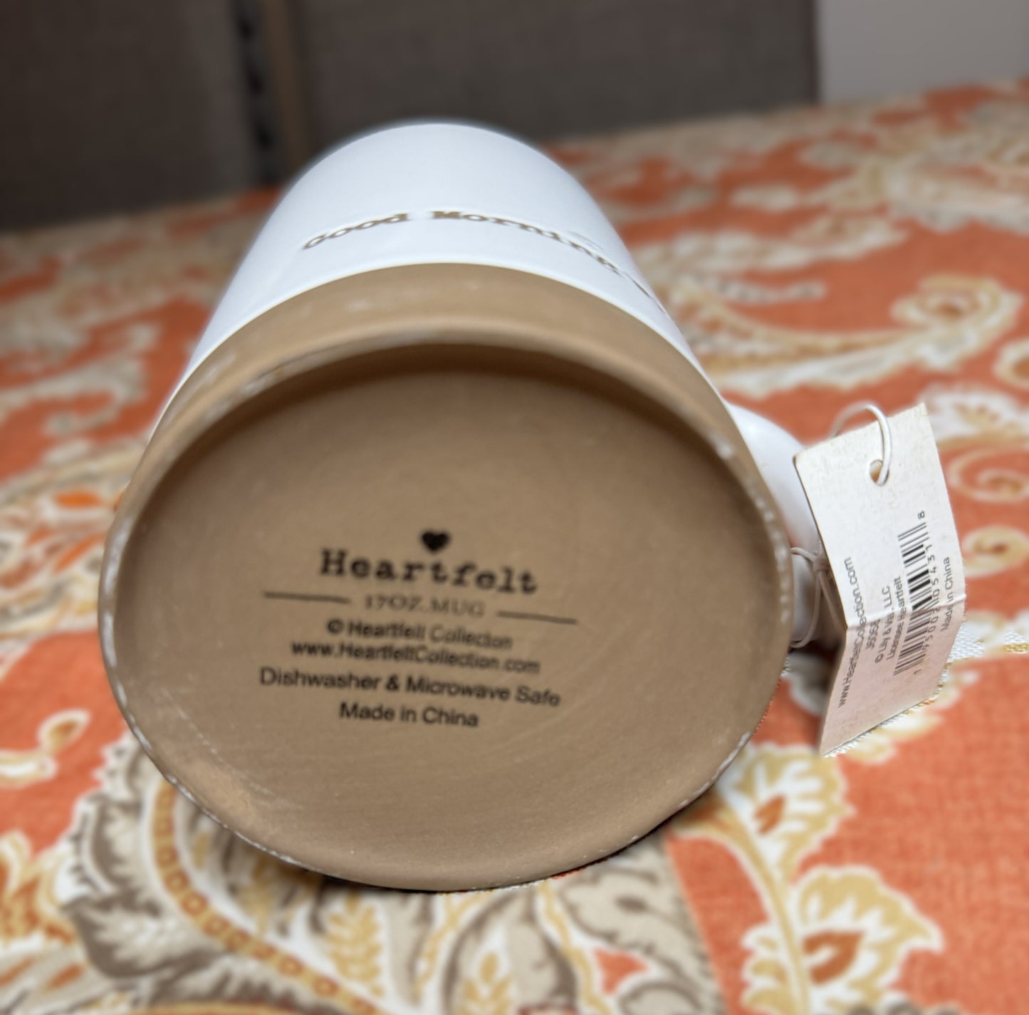 Good Morning Wife Mug – 17 oz Ceramic Coffee Cup | Heartfelt Gift for Her