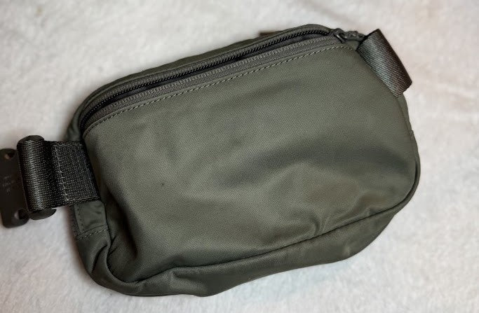 Lululemon Everywhere Belt Bag | Adjustable Crossbody Waist Pack | Olive Green | Gently Used
