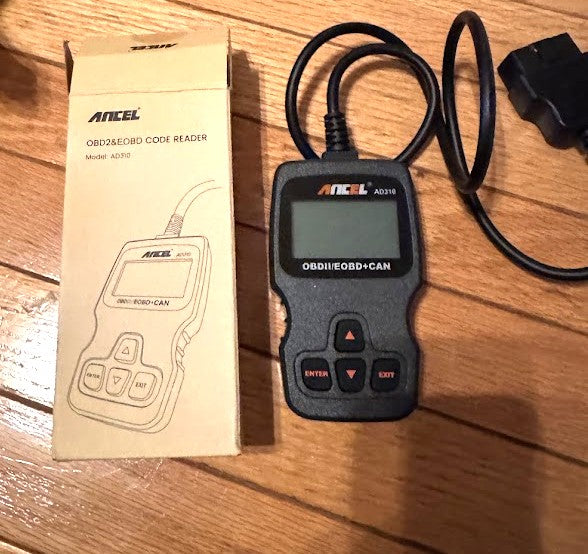 ANCEL AD310 OBD2/EOBD+CAN Auto Code Reader — Check Engine Diagnostic Scanner