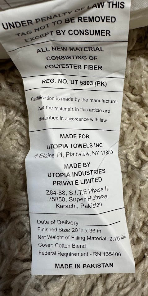 Utopia Premium Bed Pillows — Pack of 2 King Size Pillows