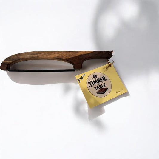 Item #50.01 Handcrafted Black Walnut Bread Knife – Timber to Table