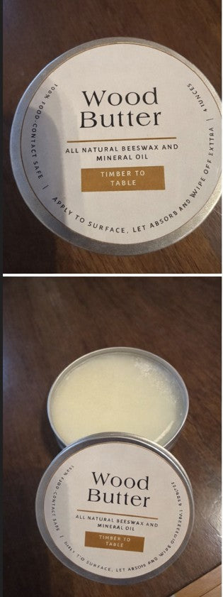 Food-Safe Wood Butter for Cutting Boards & Butcher Blocks