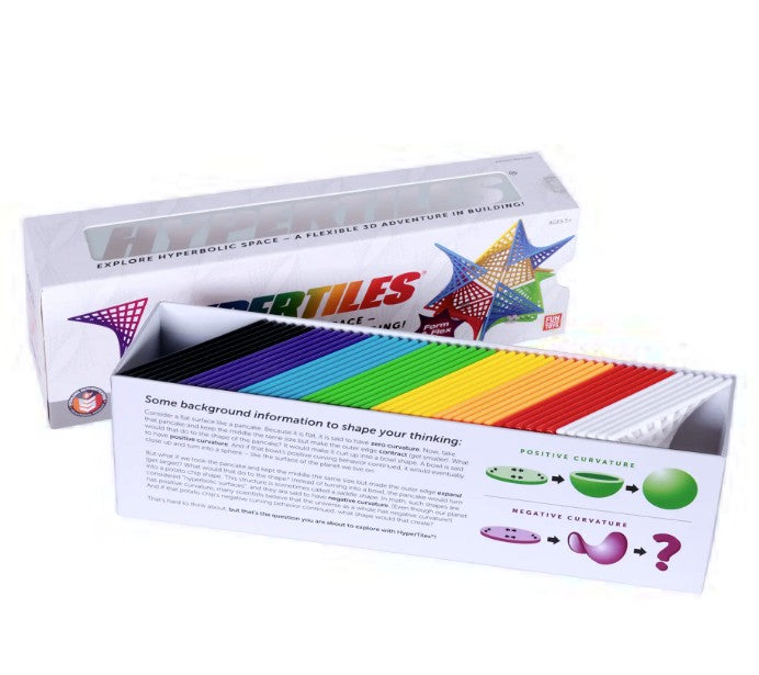 HyperTiles building set - open box, brand new, colorful geometric construction toy
