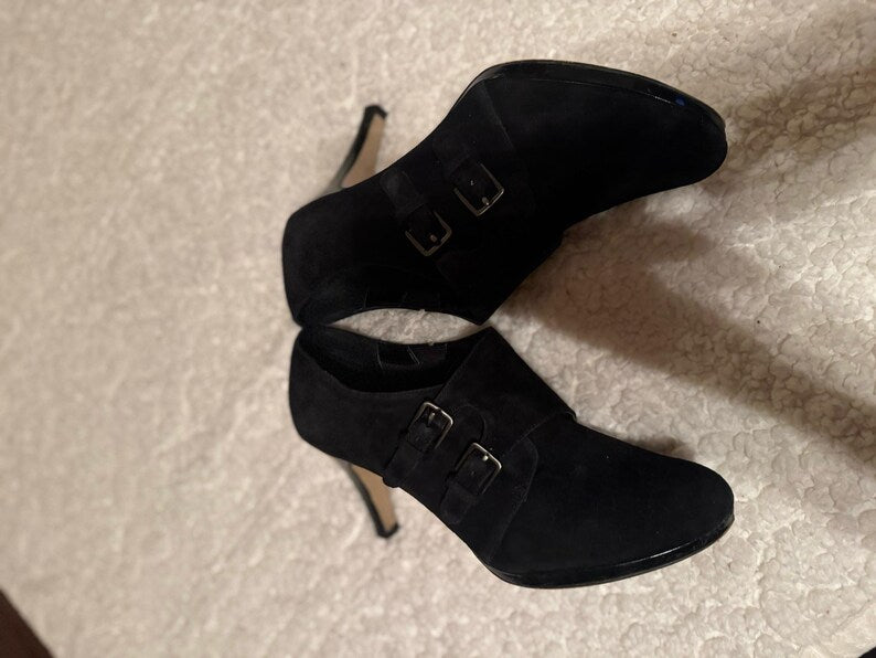 Anne Klein Women’s High Heels – Double Monk Strap, Size 6.5