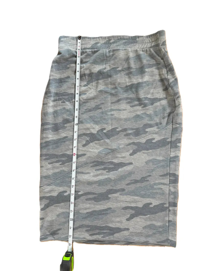 Camo Tank Top and Skirt Set for Women - Size Medium