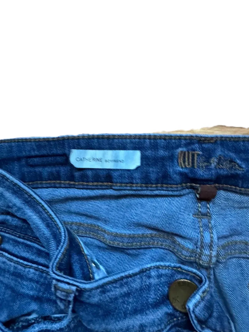 Womens Kut Brand Catherine Boyfriend Jeans Size 4, Trendy Denim Fashion