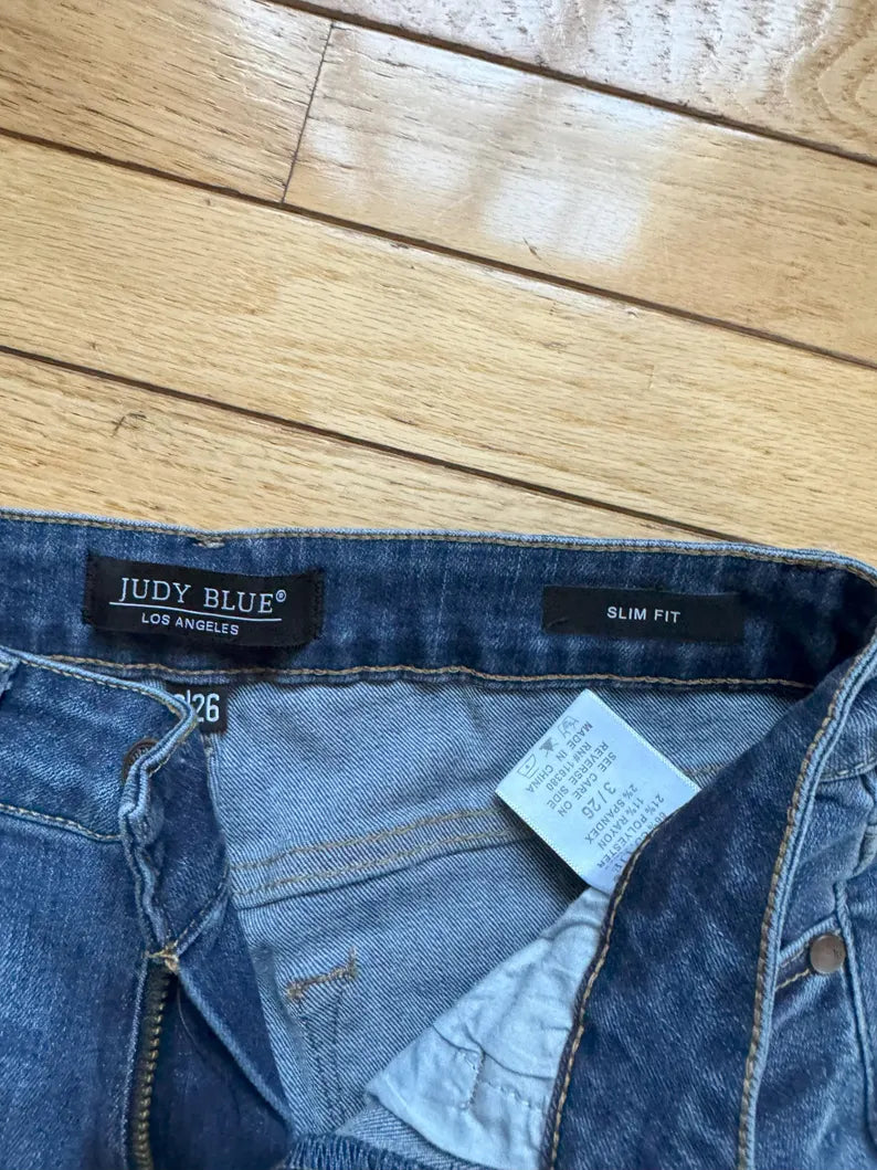 Size 3/26 Women's Judy Blue Slim Fit Denim Jeans