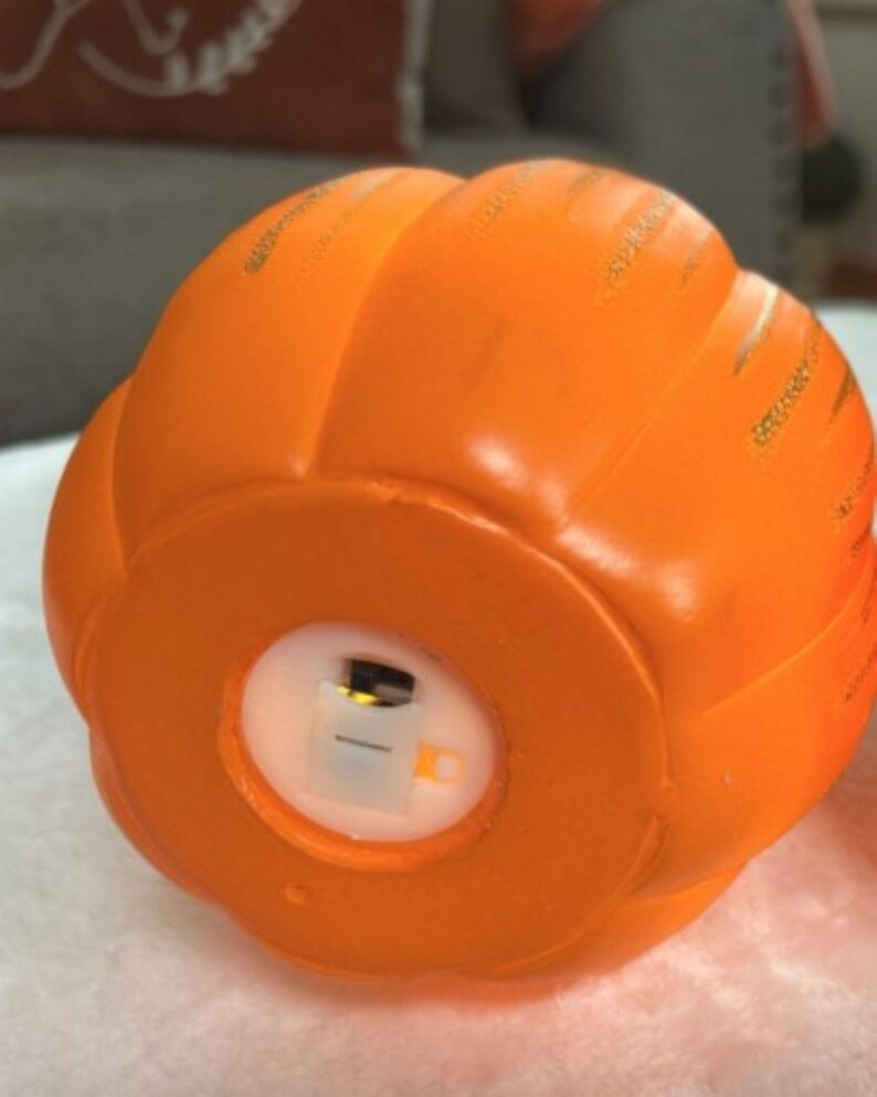 Starry Night LED Pumpkin: Decorative Resin Timer Light