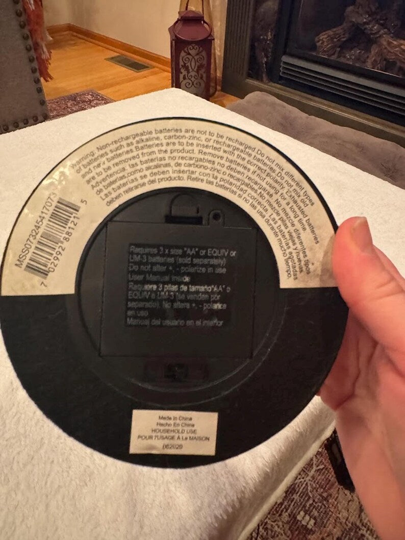 Modern Farmhouse Cage Light | Industrial Table & Mantel Accent Lamp | Battery Operated Decor