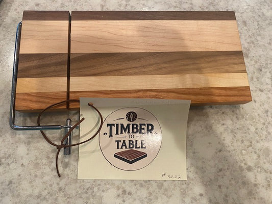 Board 07.30.02 Hardwood Cutting Board with Counter Clamp | Style #30.02