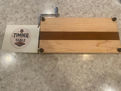 Board 07.30.04 Hardwood Cutting Board with Counter Clamp | Style #30.04