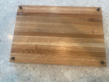 Board 07.32 Oak Edge Grain Cutting Board with Juice Groove | Timber to Table